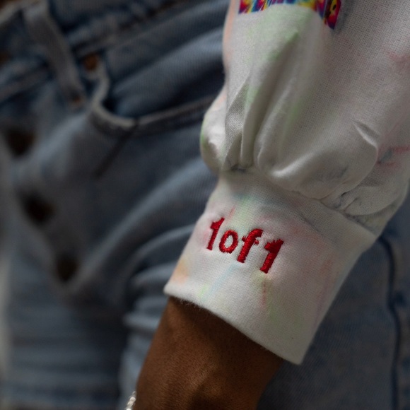 “PrayBoy” Women’s Crop Top Sweater handmade🔥🖼 - Picture 6 of 15